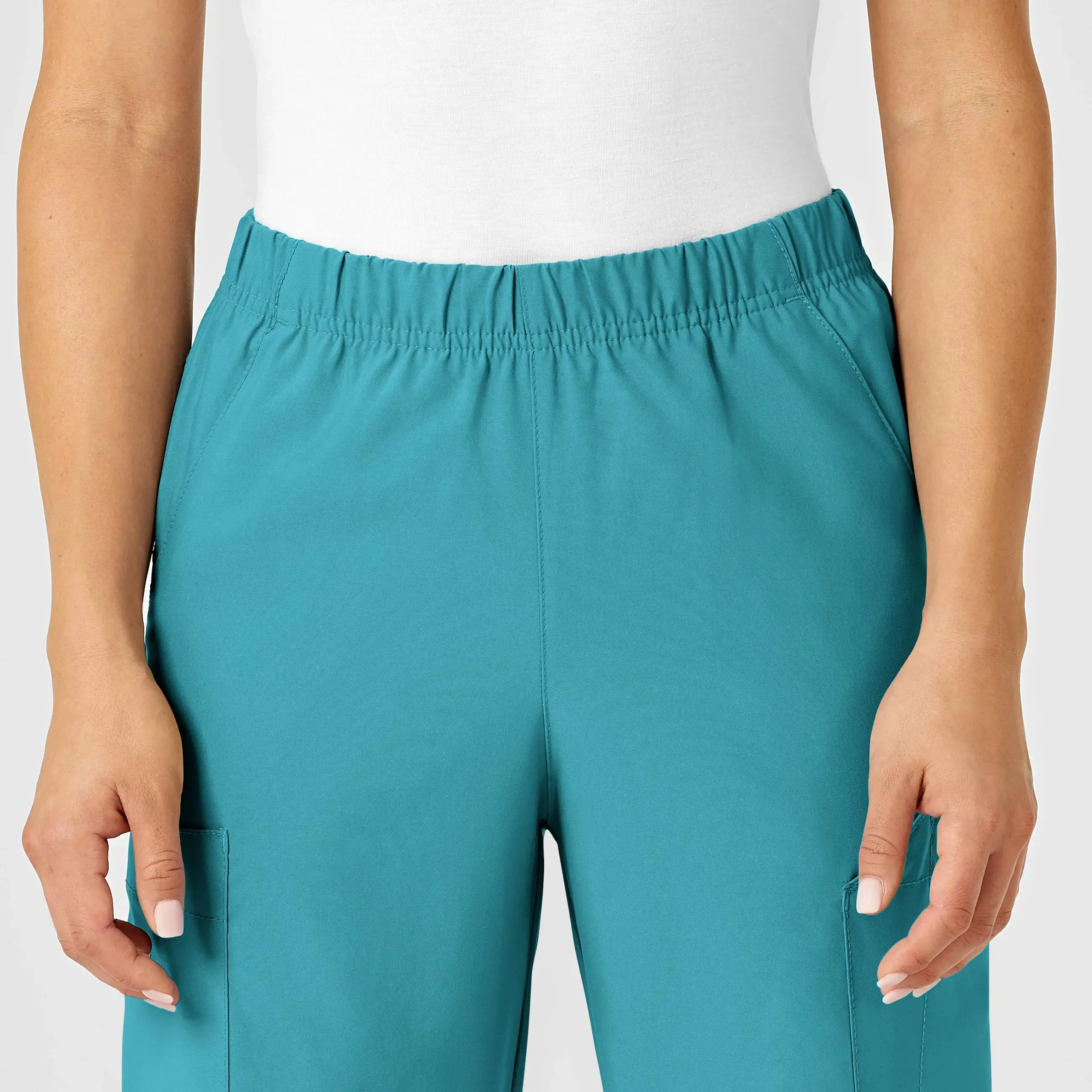 Wink Unisex Multi-Cargo Scrub Pant - Teal