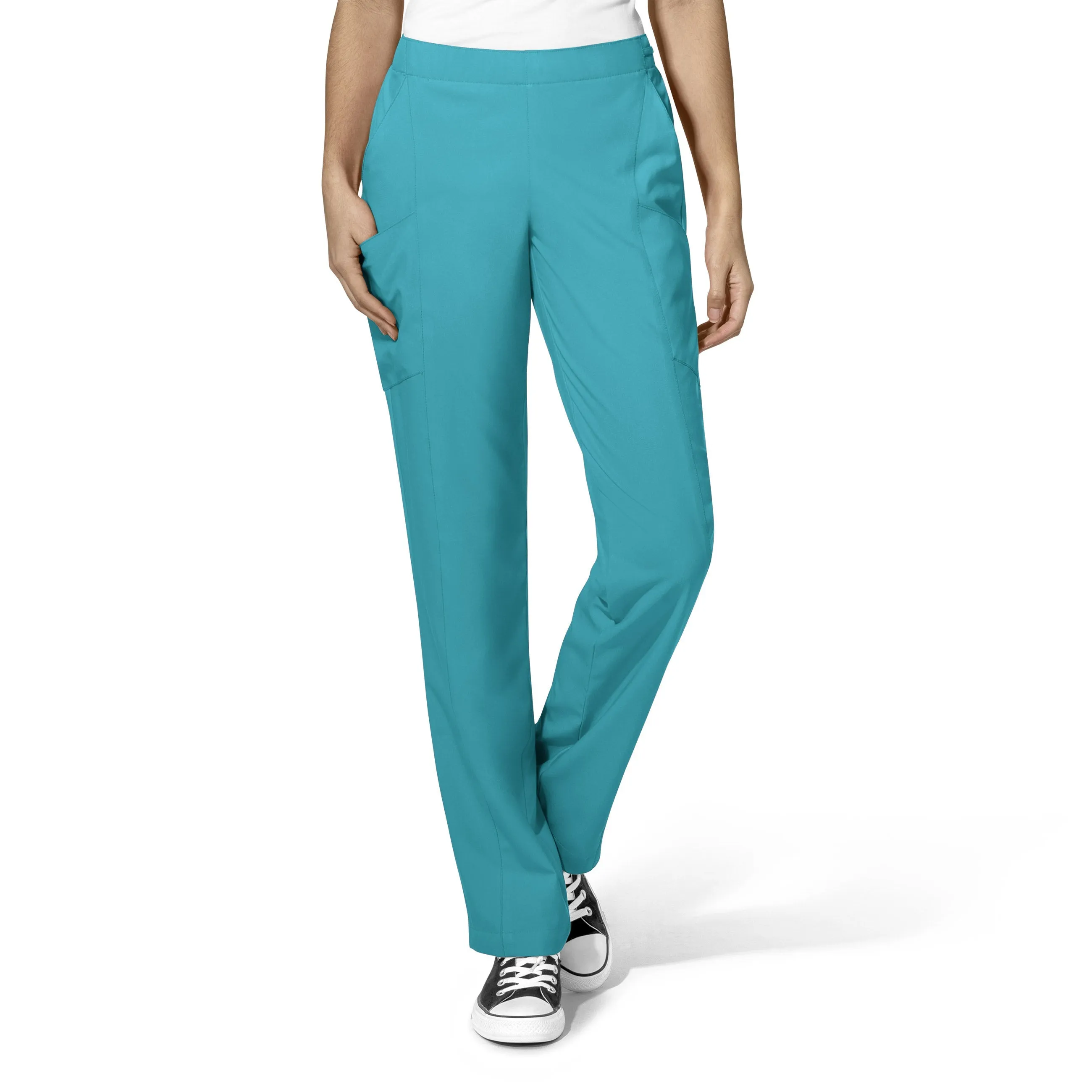 Women's Flat Front Cargo Pant - Petite