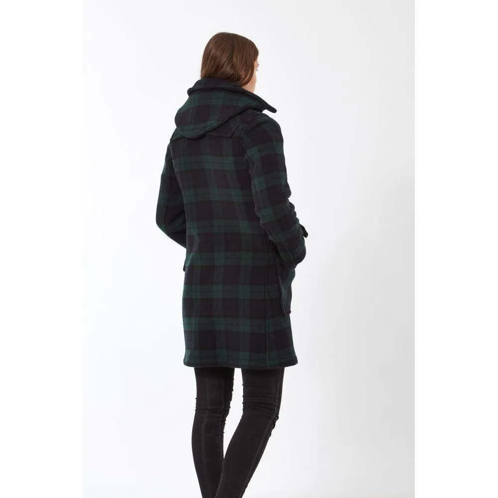 Women's London Classic Fit Duffle Coat - Blackwatch