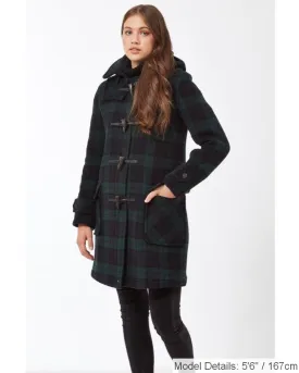 Women's London Classic Fit Duffle Coat - Blackwatch