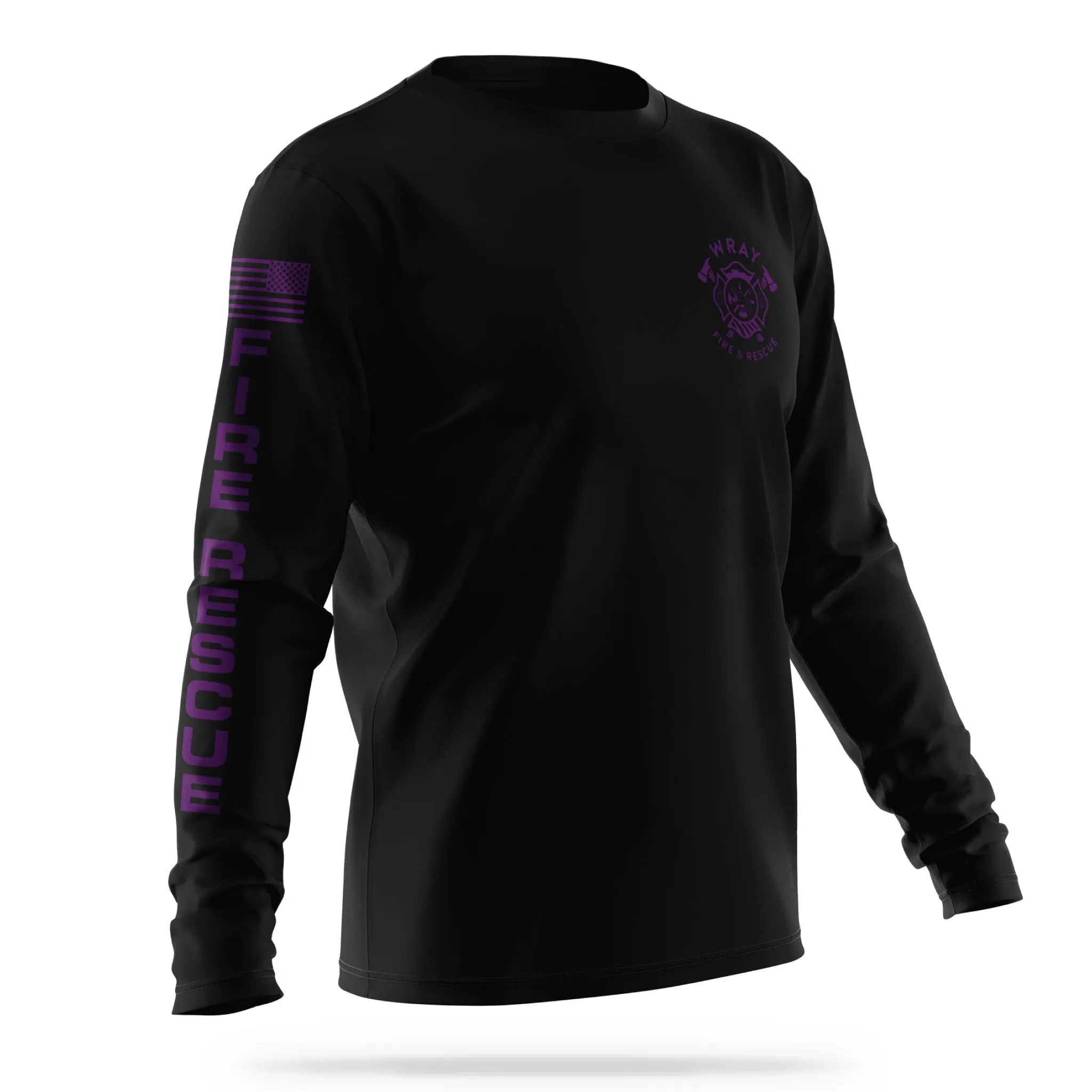 [WRAY FIRE & RESCUE] Utility Long Sleeve [BLK/PRP]