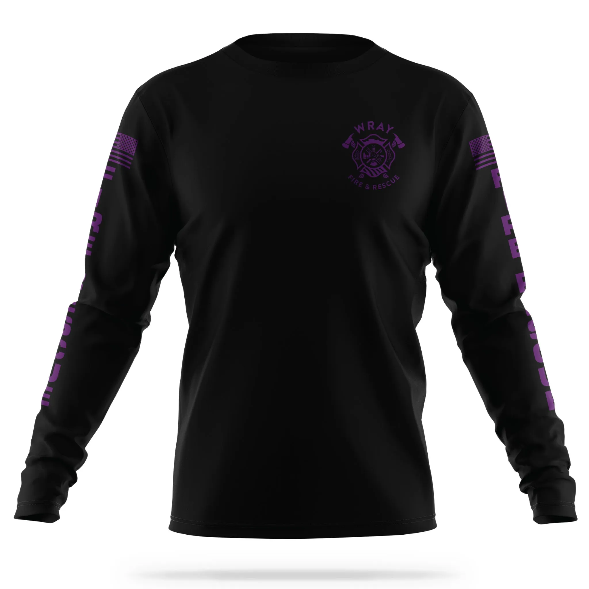 [WRAY FIRE & RESCUE] Utility Long Sleeve [BLK/PRP]