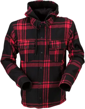 Z1R Timber Flannel Shirt - Red/Black - Medium 2820-5334